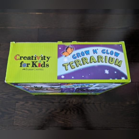 Grow N' Glow Terrarium, Faber-Castell, kids science kit, STEM - Picture 6 of 10